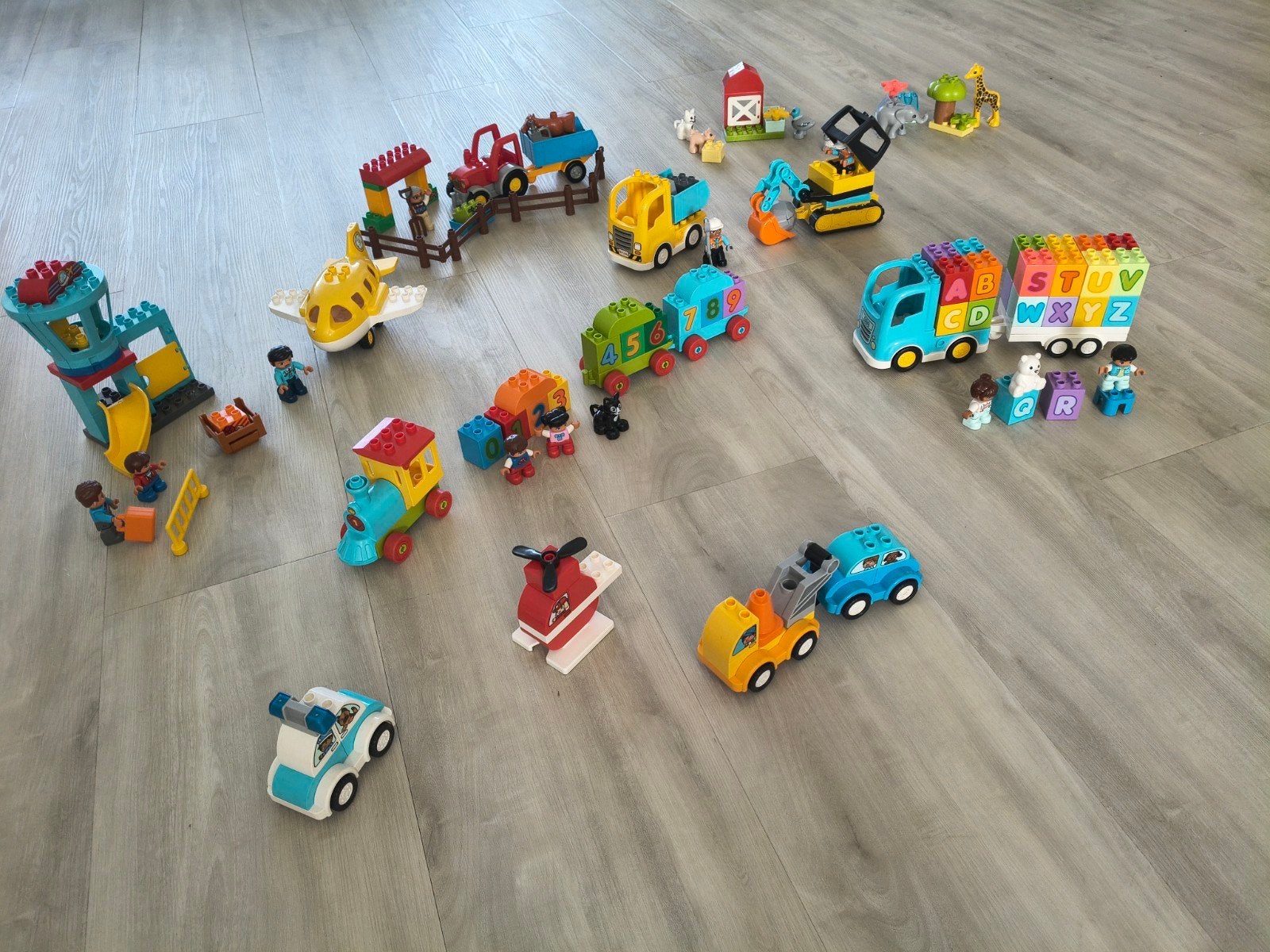 duplocollectie - verschillende sets, Ophalen, Gebruikt