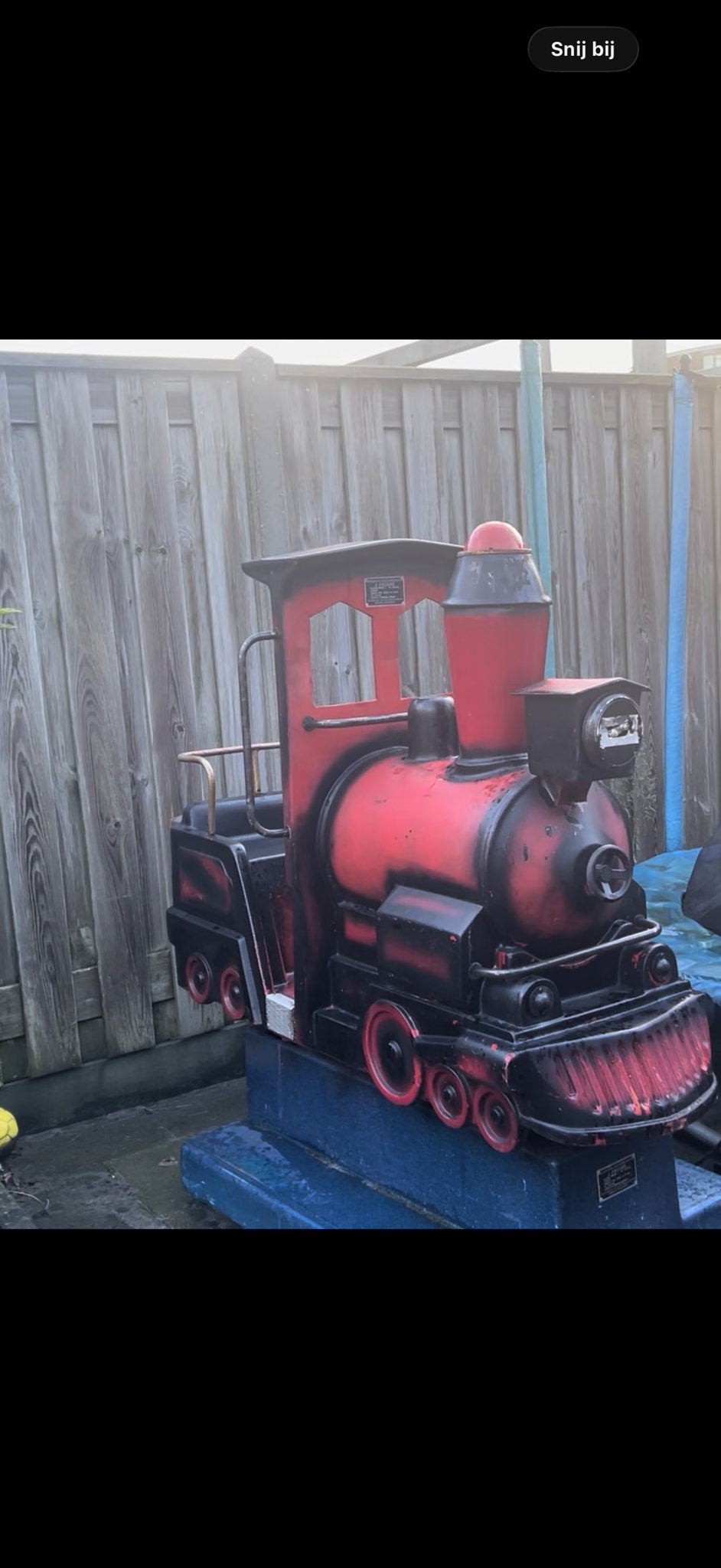Kiddy ride bewegende trein, Ophalen, Gebruikt, Jongen of Meisje