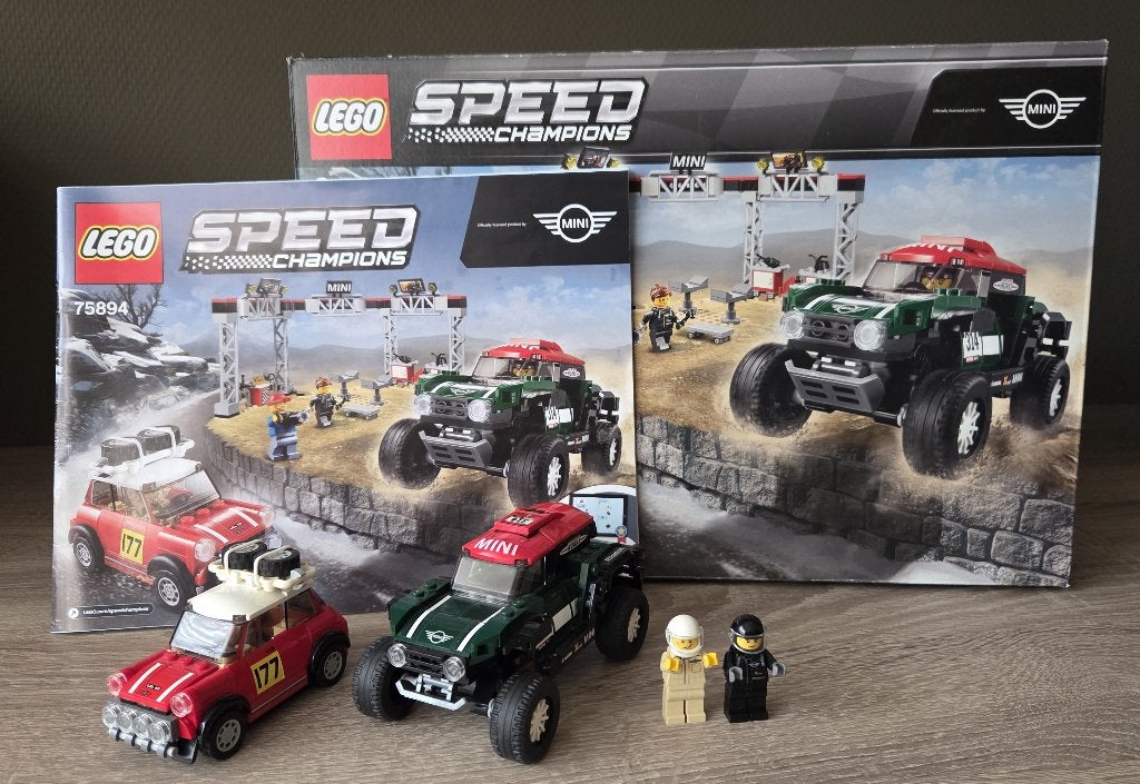 LEGO Speed Champions MINI Cooper, Lego, Zo goed als nieuw, Inclusief instructies, Speed Champions