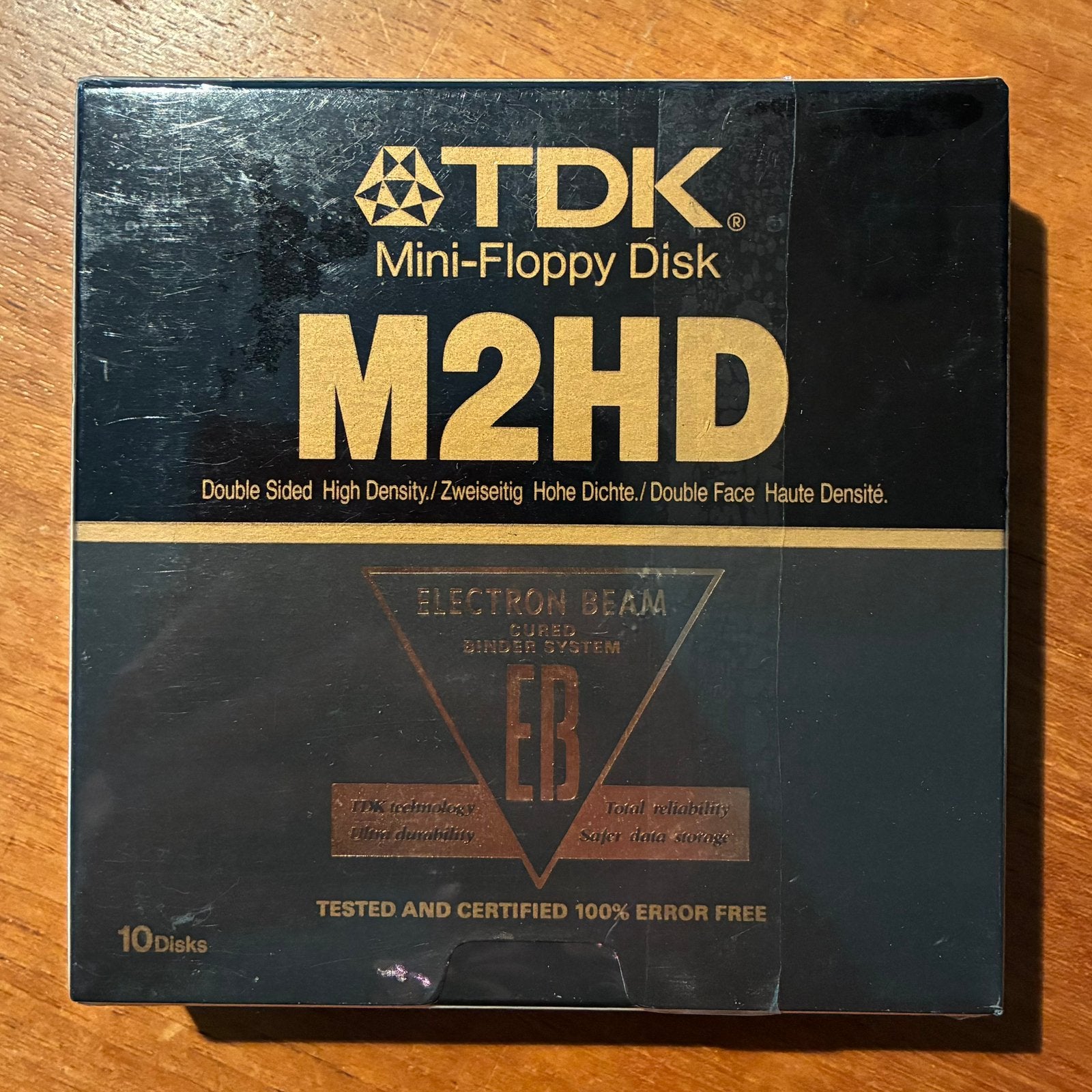 TDK Mini-Floppy Disk M2HD 5 1/4" 10 disks nieuw, Computers en Software, Ophalen of Verzenden, Nieuw, Overige typen, Dubbelzijdig