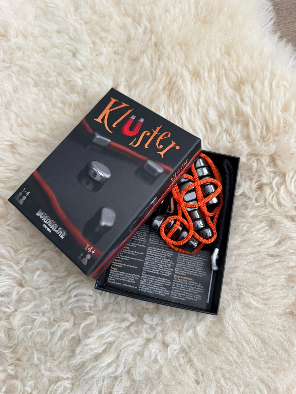 Kluster magnetisch spel - Zo goed als nieuw, Een of twee spelers, Ophalen of Verzenden, Zo goed als nieuw, Reisspel