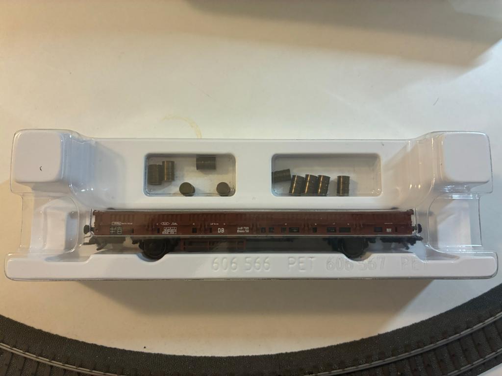 Märklin H0 46949 Goederenwagon met lading, Hobby en Vrije tijd, Modeltreinen | H0, Wisselstroom, Wagon, Ophalen of Verzenden, Zo goed als nieuw