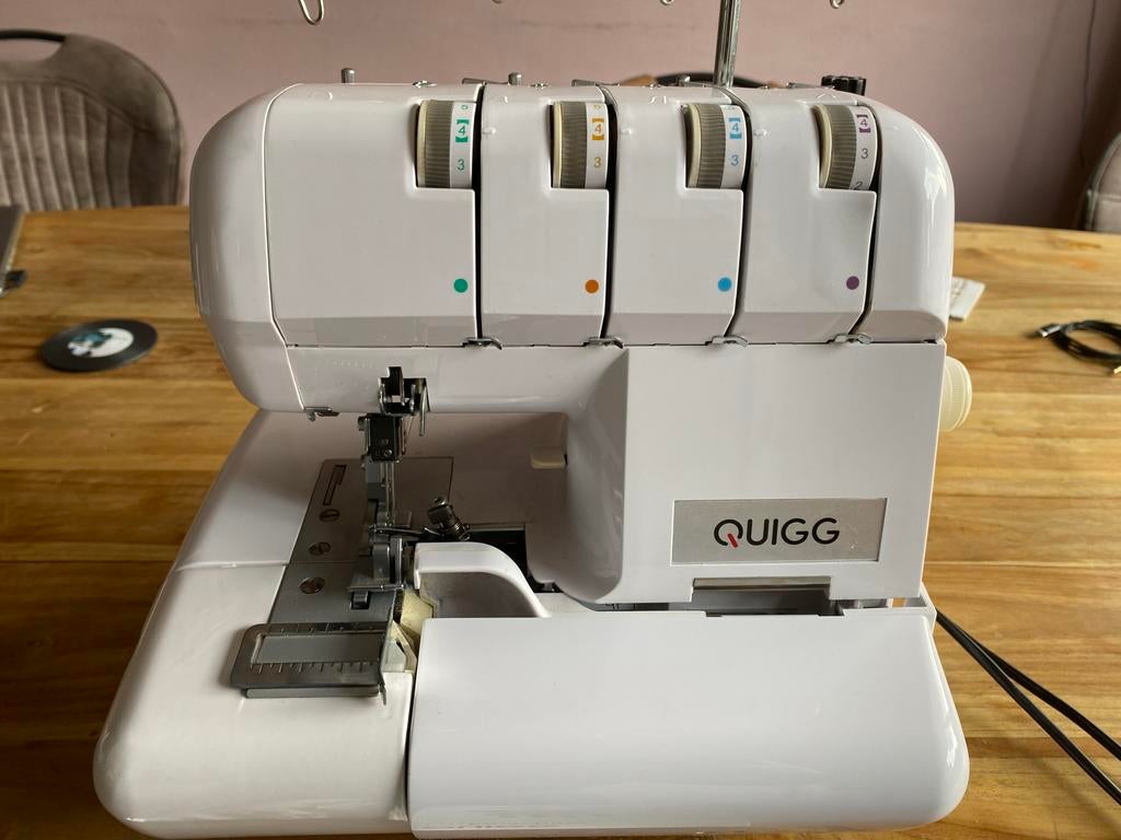 Quigg lockmachine zo goed als nieuw., Ophalen of Verzenden, Zo goed als nieuw, Lockmachine, Overige merken