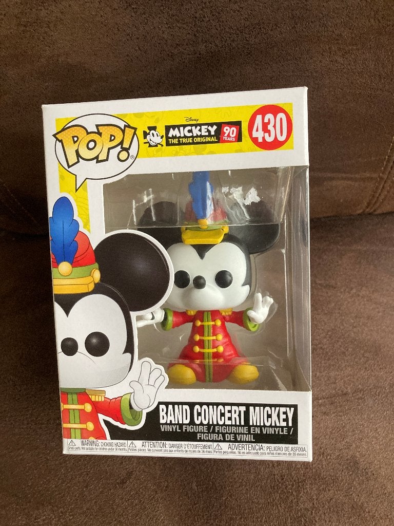 Nieuwe Disney Funko Mickey Mouse 430 - Band concert Mickey, Verzamelen, Disney, Ophalen of Verzenden, Mickey Mouse, Nieuw, Beeldje of Figuurtje