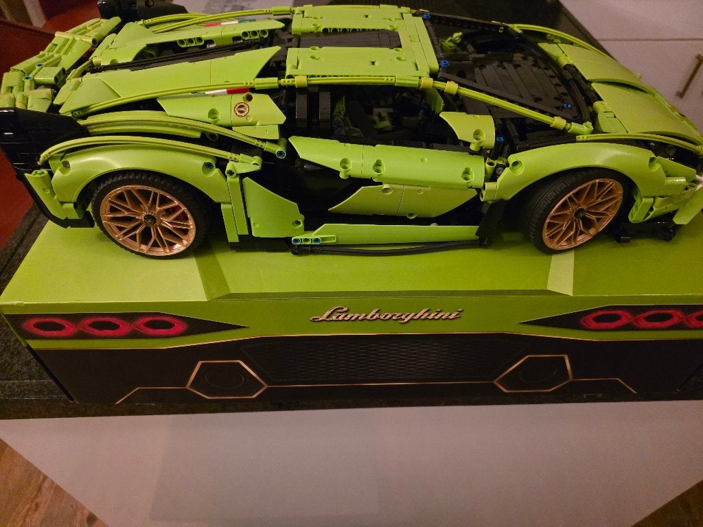 Lego lamboo cian, Ophalen of Verzenden, Zo goed als nieuw, Compleet, Lego