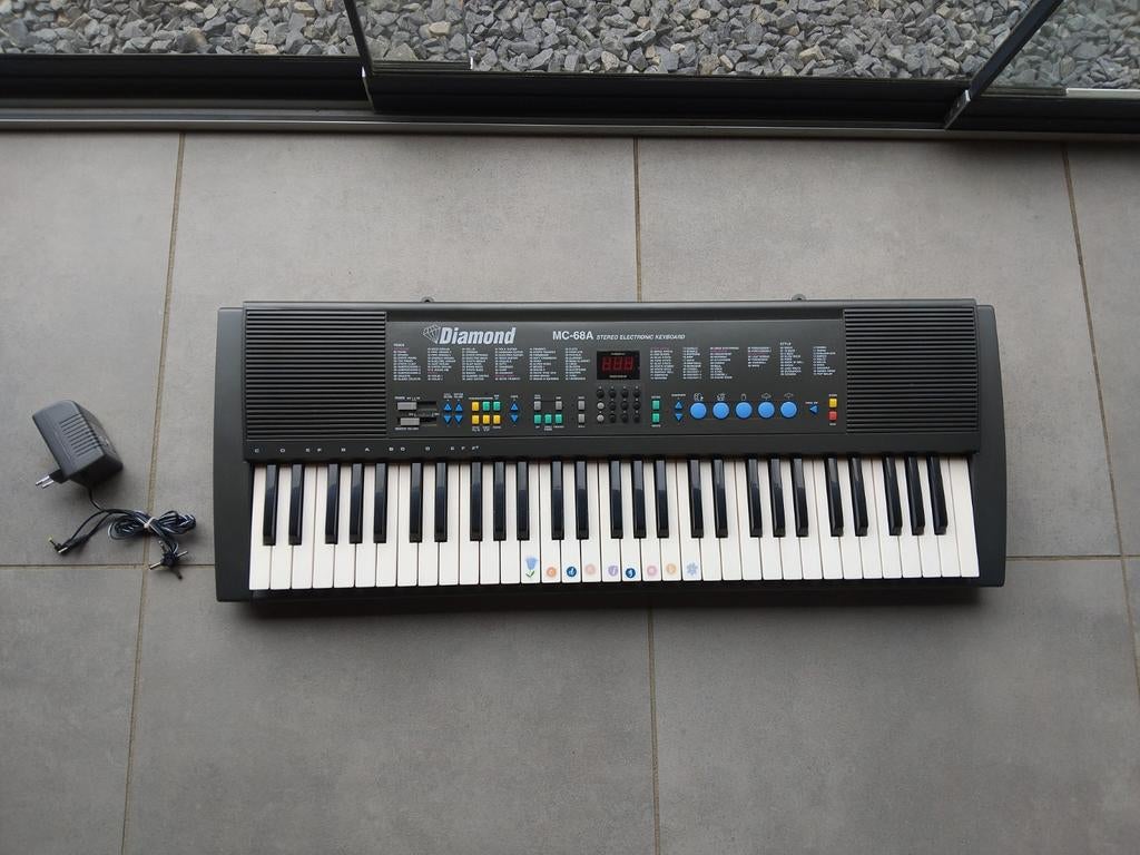 Diamond MC-68A Stereo Elektronisch Keyboard, Ophalen, Gebruikt, 61 toetsen, Overige merken