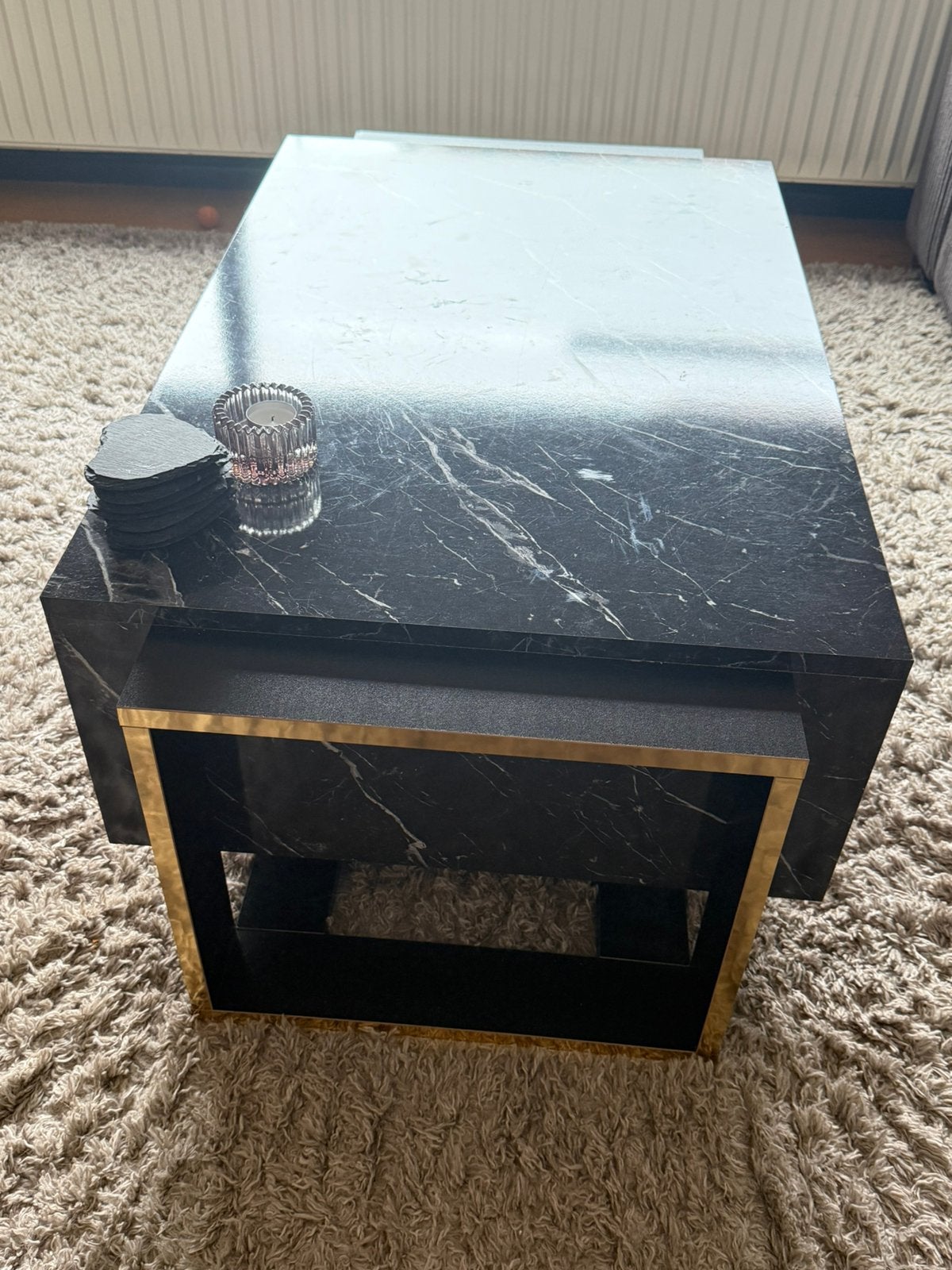 Salontafel, Ophalen, 100 tot 150 cm, 50 tot 100 cm, Zo goed als nieuw