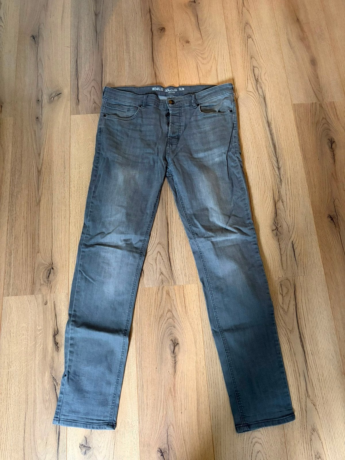 Heren Slim Fit Jeans W34/L32 - Primark Denim Co., Kleding | Heren, Ophalen of Verzenden, Zo goed als nieuw, W33 - W34 (confectie 48/50)