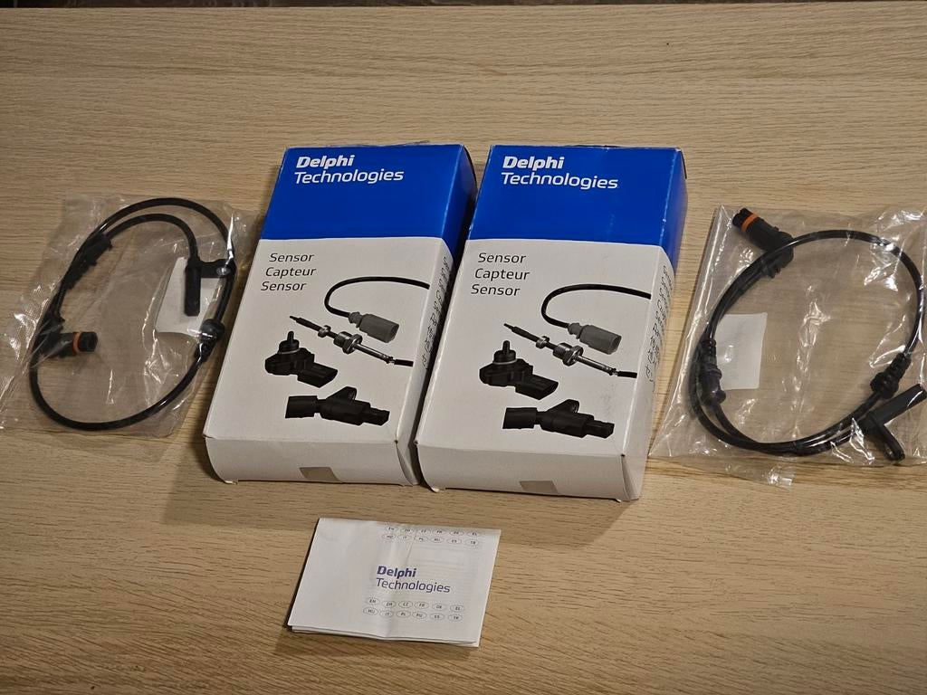 ABS sensor / Wielsnelheidssensor Mercedes Benz C klasse W204, Auto-onderdelen, Ophalen of Verzenden, Nieuw
