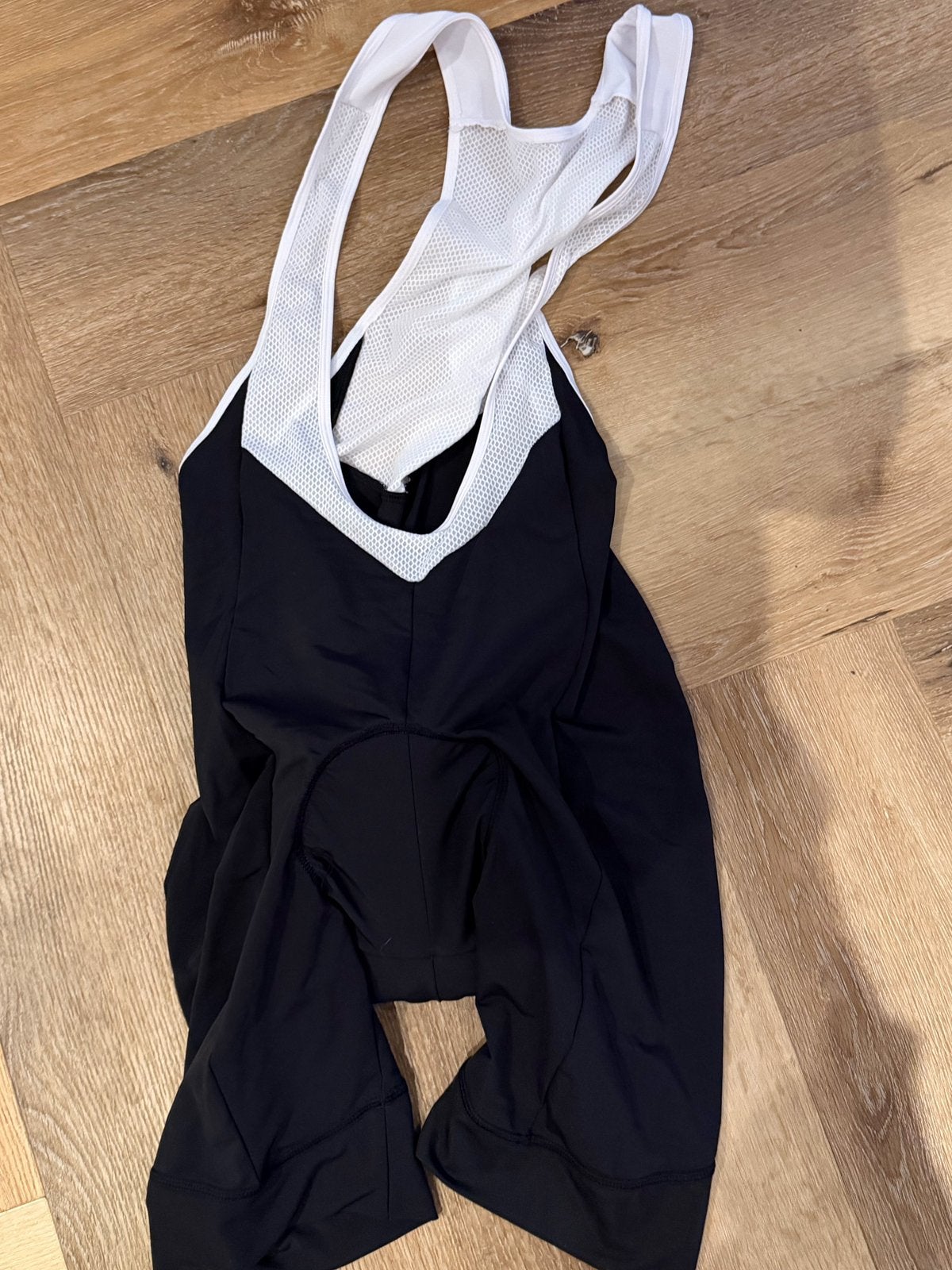 Decathlon heren fietsbroek maat l met zeem, Ophalen of Verzenden, Zo goed als nieuw, Zwart