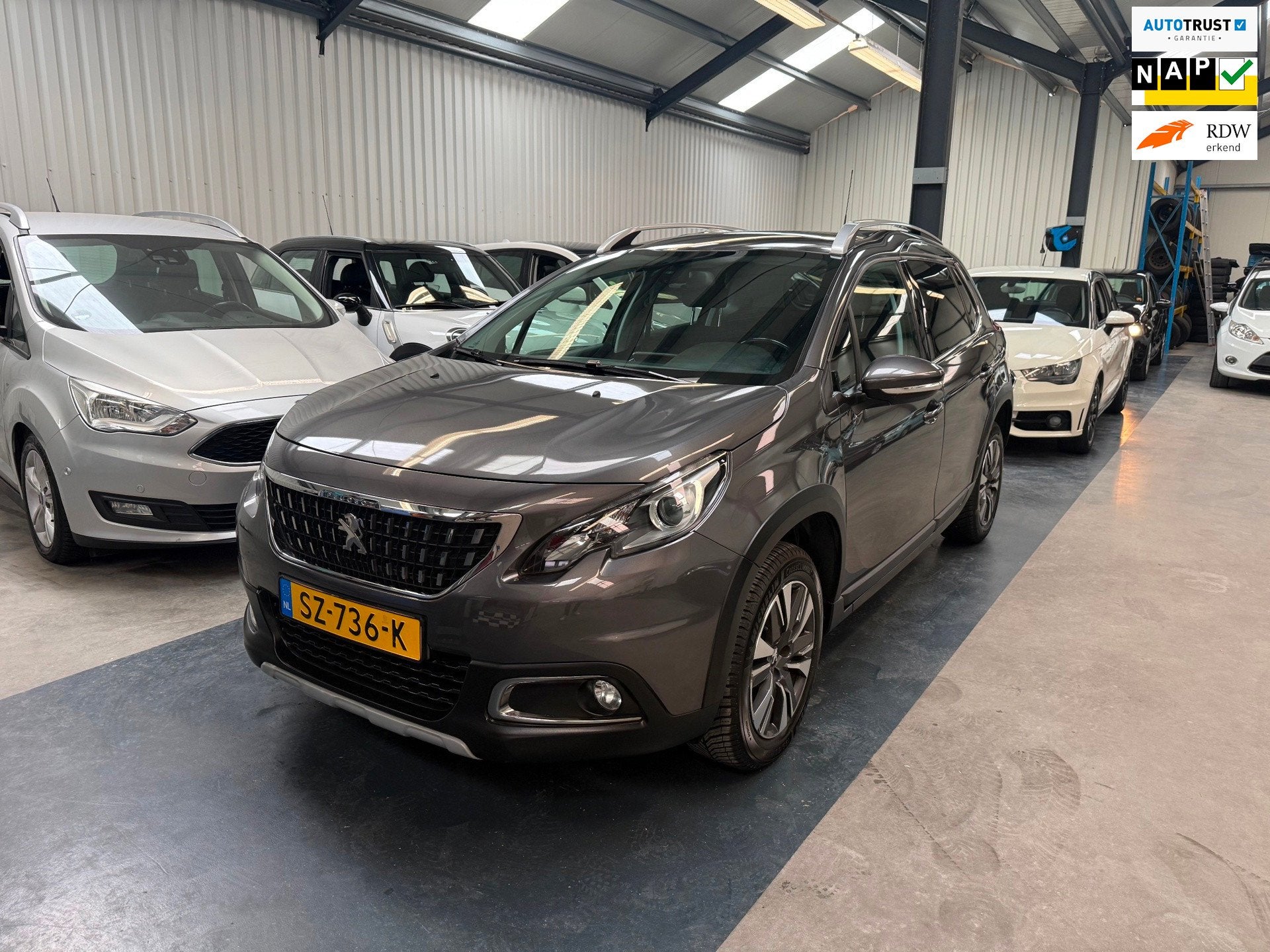 Peugeot 2008 1.2 PureTech Allure AUTOMAAT/CLIMA/NAP/APK, Dealer onderhouden, Euro 6, 1199 cc, 610 kg