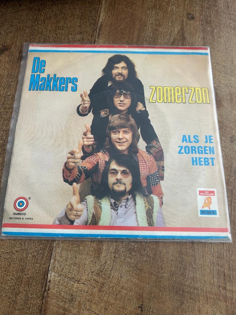 De Makkers-Zomerzon., Cd's en Dvd's, Vinyl Singles, 7 inch, Single, Ophalen of Verzenden, Zo goed als nieuw