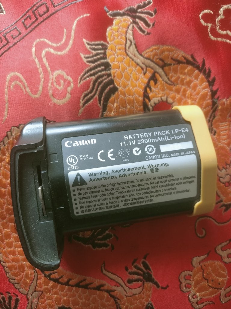 Original Canon LP-E4 LPE4 Accu Battery voor LC-E4 1DX 1D IV, Canon, Canon, Canon, Ophalen of Verzenden