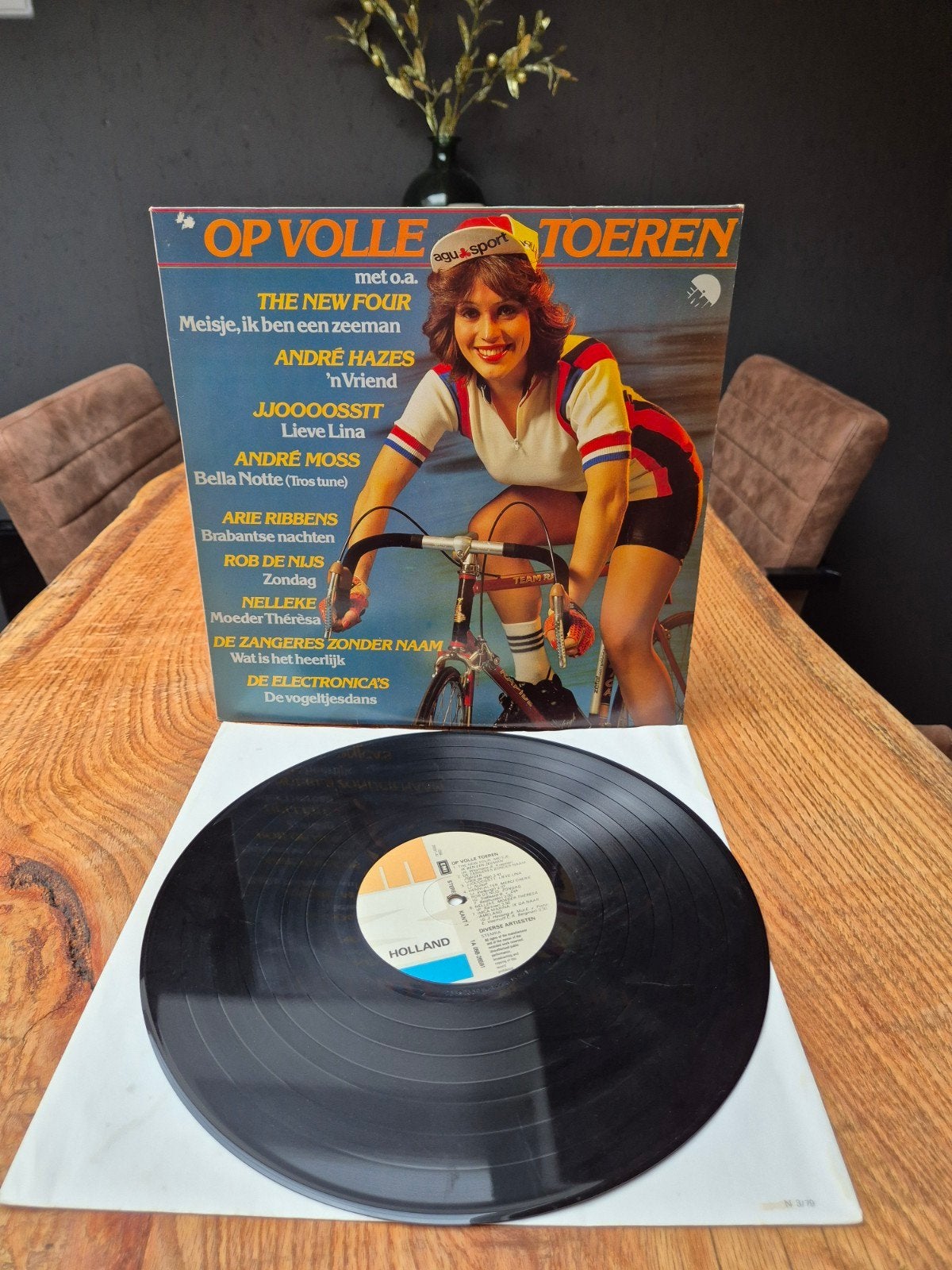 Op Volle Toeren - Diverse Artiesten LP (1980), Ophalen of Verzenden, Gebruikt, 12 inch
