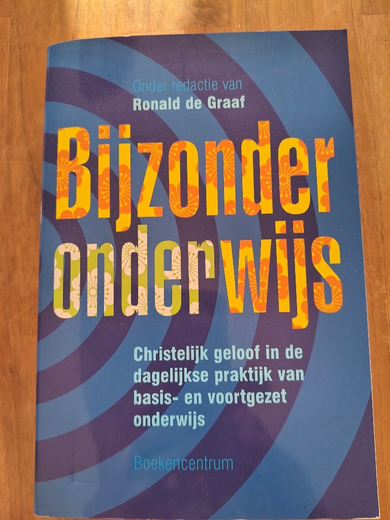 Boek: Bijzonder onderwijs., Ronald de Graaf, Maatschappij en Samenleving, Ophalen of Verzenden, Zo goed als nieuw