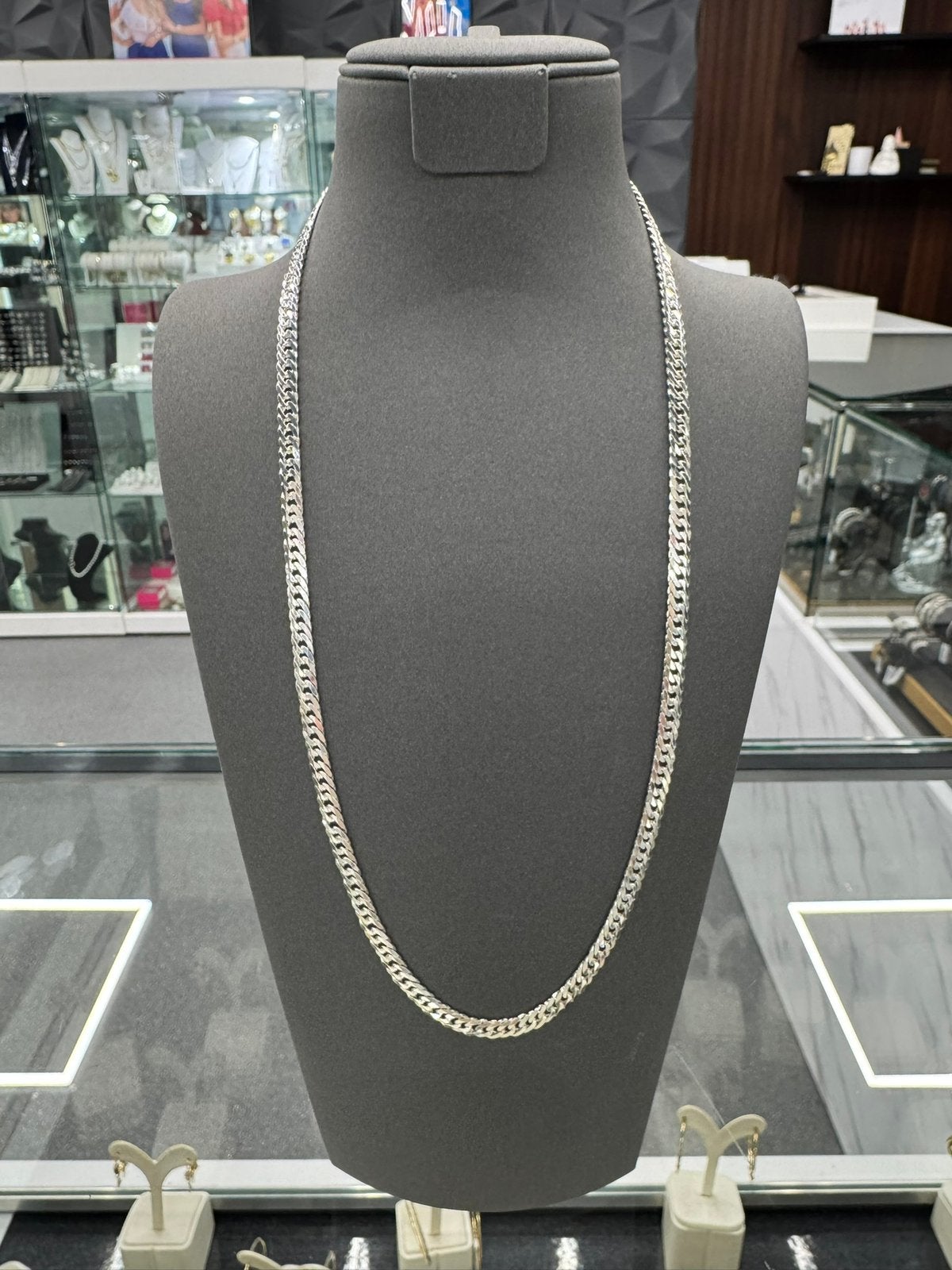 Zilver 925 -Zilveren Ketting - Nieuw - 22.97gr, Sieraden, Tassen en Uiterlijk, Kettingen, Ophalen of Verzenden, Nieuw, Zilver