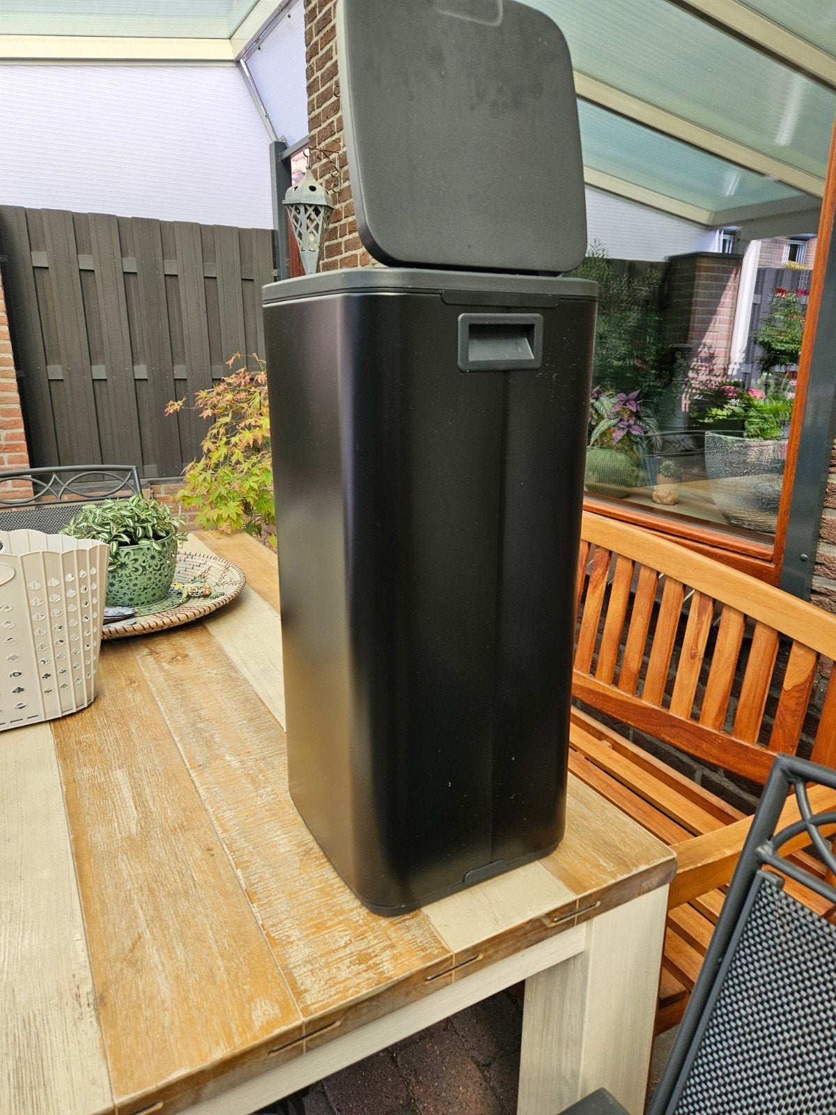 Brabantia Bo Touch Bin - Zwart - 30 liter, Ophalen, 50 – 75, Gebruikt, 20 tot 30 liter