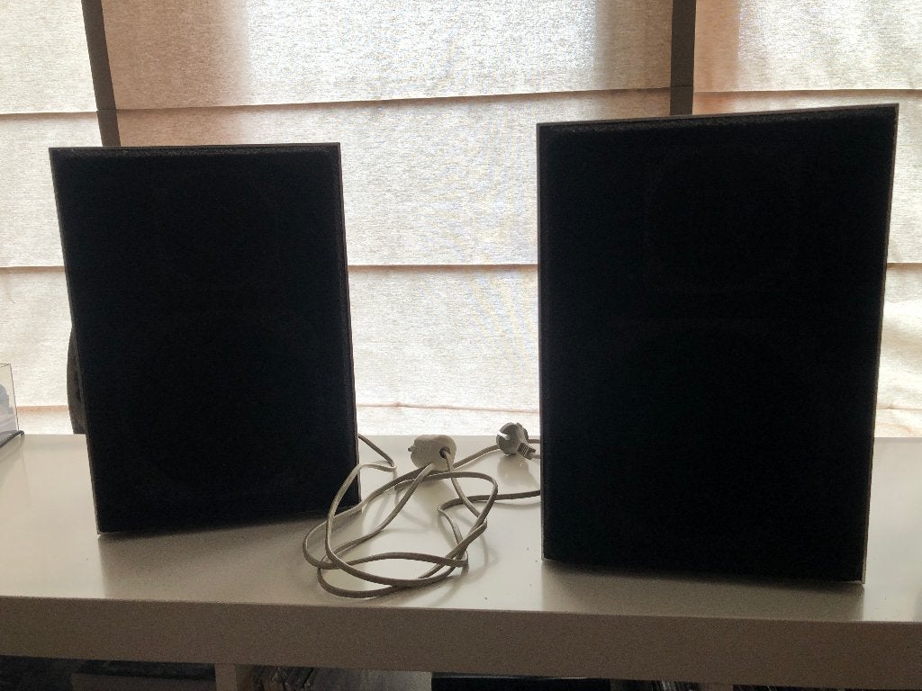 Philips MFB 585 setje, revisie nodig, Stereo speakers, Philips, Gebruikt, Ophalen of Verzenden