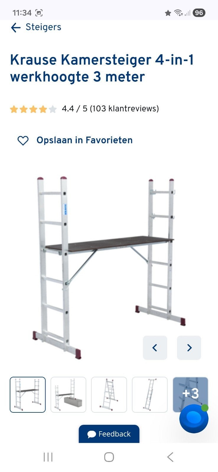 Echt z.g.a.n kraus kamersteiger, Ophalen, Rolsteiger of Kamersteiger, Minder dan 2 meter
