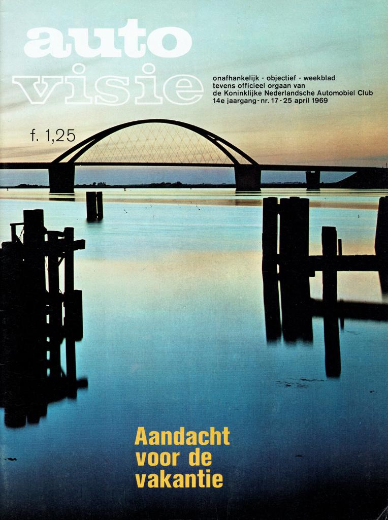 Autovisie 1969 nr. 17 (o.a. Fiat 128 - Opel Admiral), Verzenden, Gelezen, Algemeen