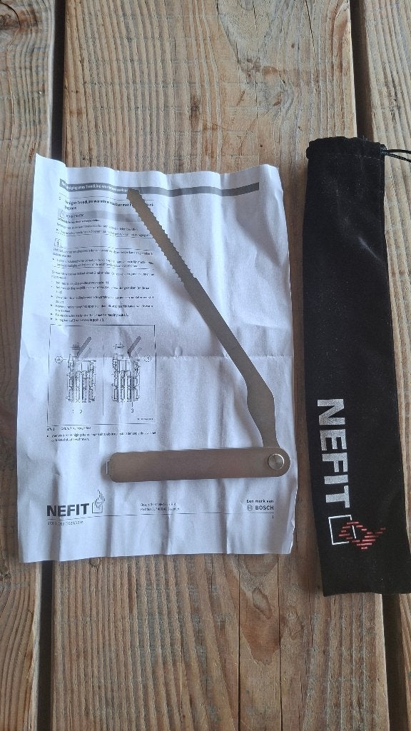 Nefit Reinigingsmes Trendline NIEUW!, ., Nieuw, Ophalen of Verzenden, .