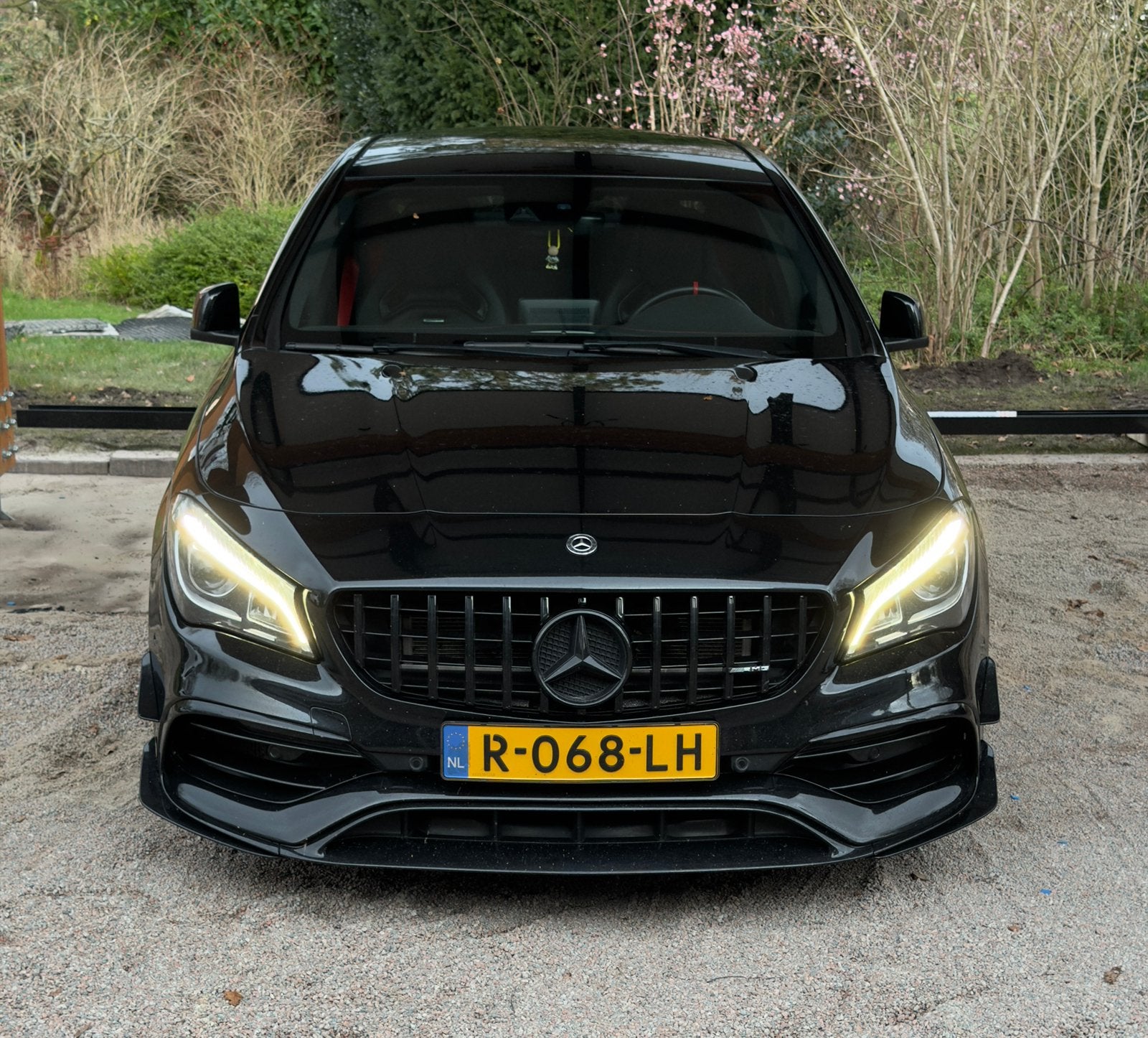 Mercedes-Benz CLA 45 AMG 4MATIC | 381 PK | Facelift | Pano, Automaat, CLA, Zwart, 4 cilinders