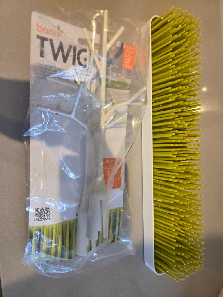 Boon Twig en Grass droogrek voor babyflessen, Ophalen, Gebruikt