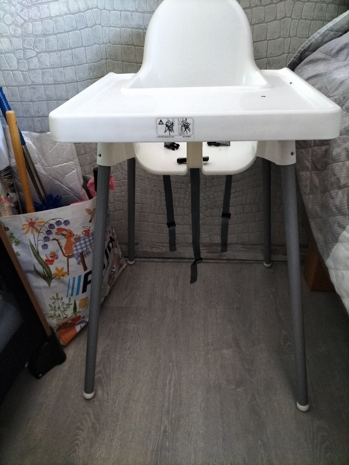 kinder stoel, Ophalen