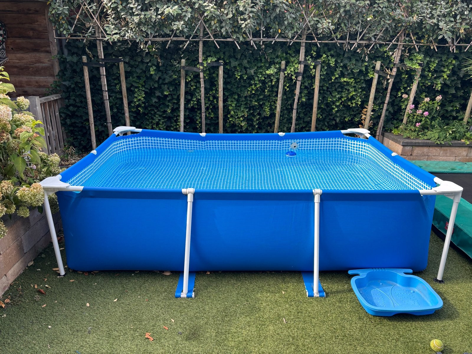 Intex Opzetzwembad - Rechthoekig -, Ophalen, Gebruikt, 200 tot 300 cm, 80 tot 120 cm