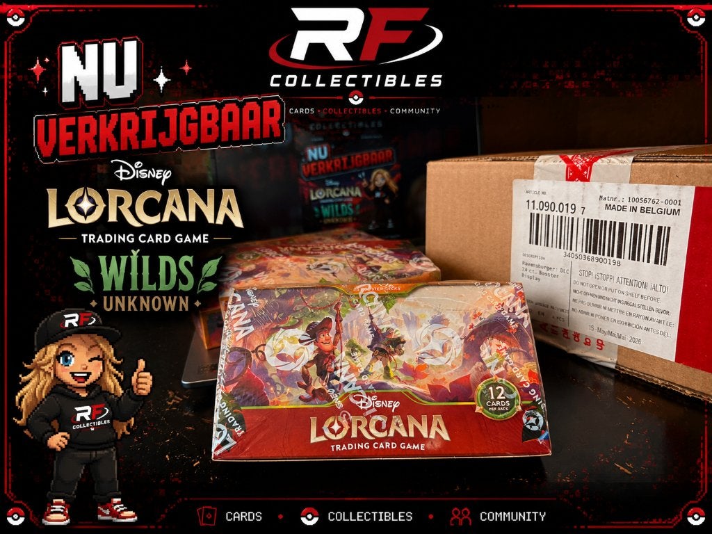 DISNEY LORCANA: WILDS UNKNOWN!, Ophalen of Verzenden, Zo goed als nieuw, Boosterbox, Foil