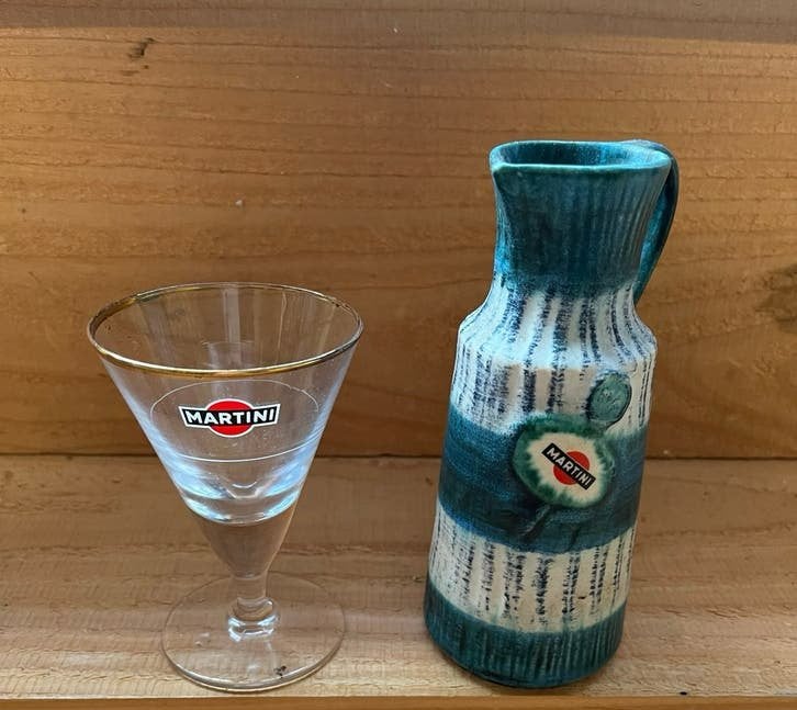Martini schenkkan, Ophalen of Verzenden, Zo goed als nieuw