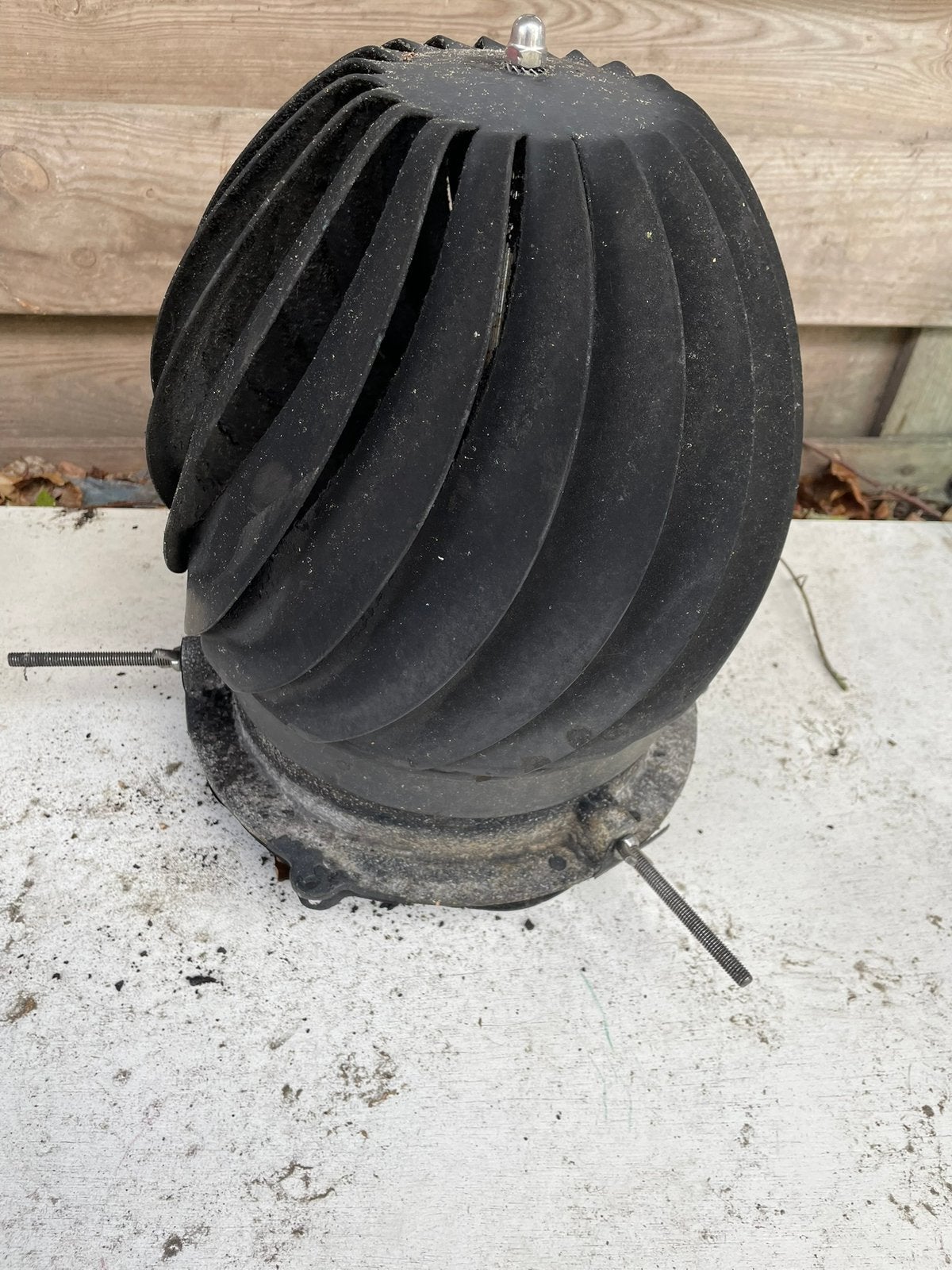 Schoorsteenkap (spinner) Zwart, Ophalen of Verzenden, Gebruikt, Afzuiger