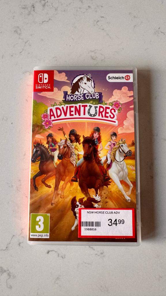 Nintendo Switch Horse Club Adventures - Zo goed als nieuw, Met games, Ophalen of Verzenden, Zo goed als nieuw, Zonder controller