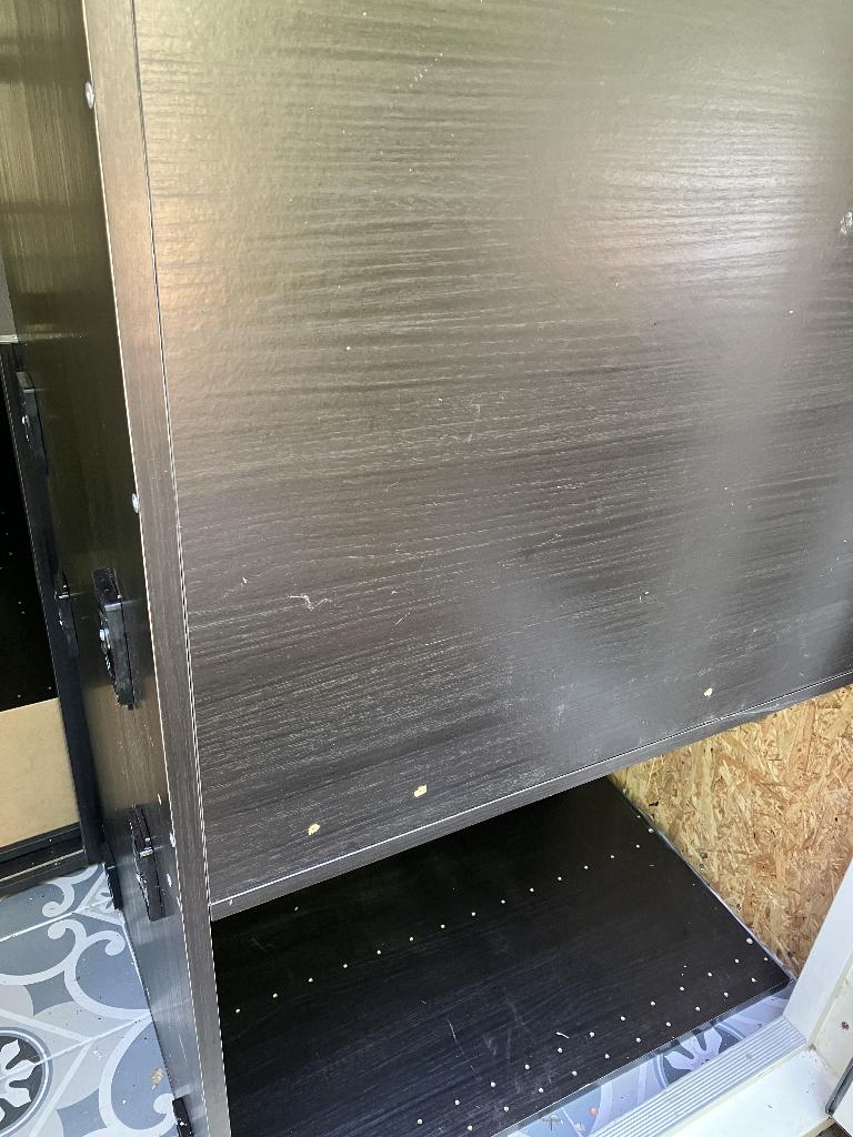 Ikea Method hoekkast 120x60 & Utrusta uittrekbare inrichting, Ophalen, Gebruikt, 100 tot 150 cm, Minder dan 100 cm