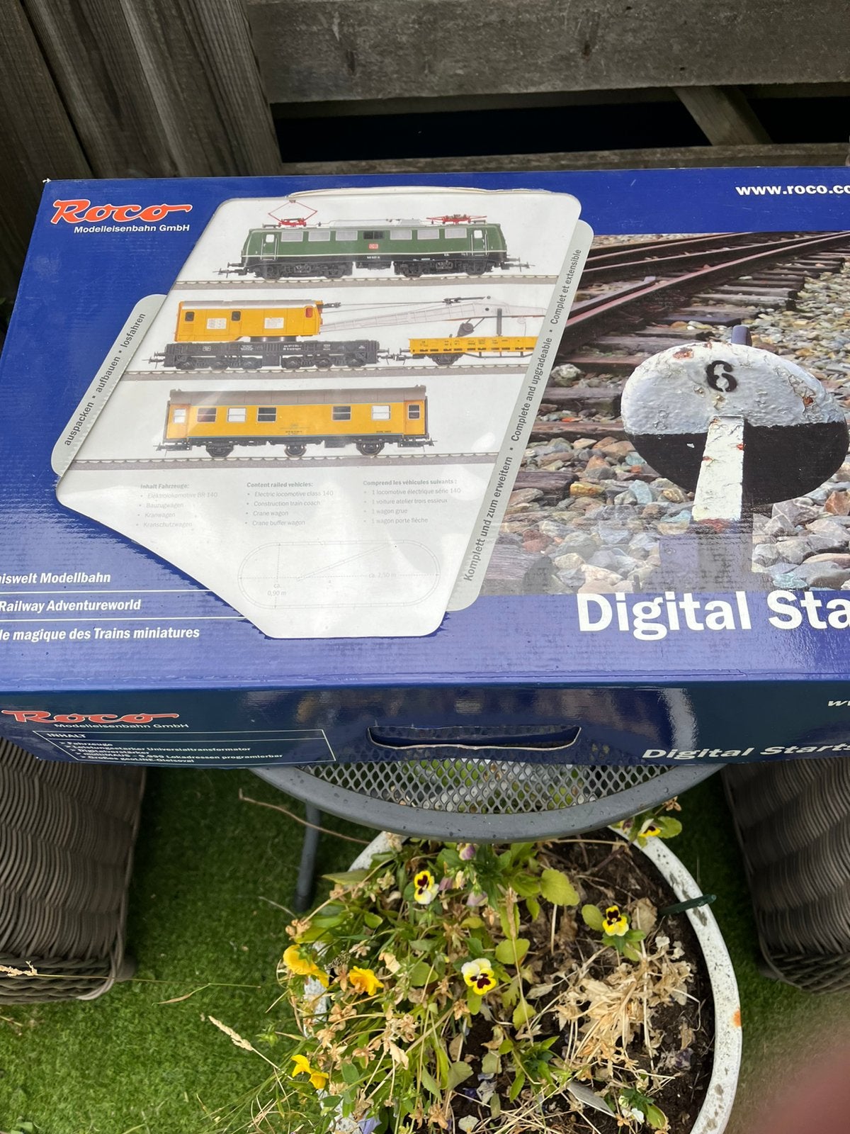 Digitale startset van Roco HO, Hobby en Vrije tijd, Modeltreinen | H0, Ophalen, Treinset, Gelijkstroom, Zo goed als nieuw