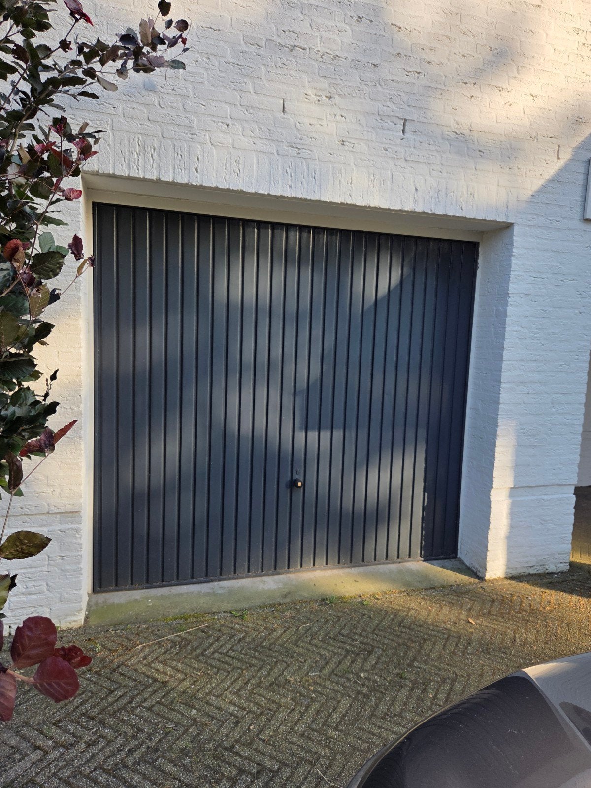 Elektrische garagedeur staal gecoat, Ophalen, Gebruikt, Garagedeur, Metaal