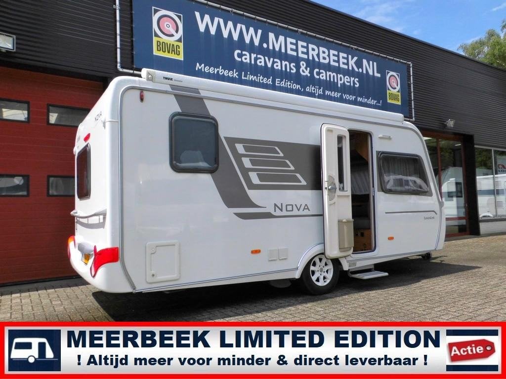 Eriba Nova Luxus Line 465 +MOVER +AIRCO +THULE +ALU VELGEN, Schokbreker, Rondzit, Particulier, Overige typen