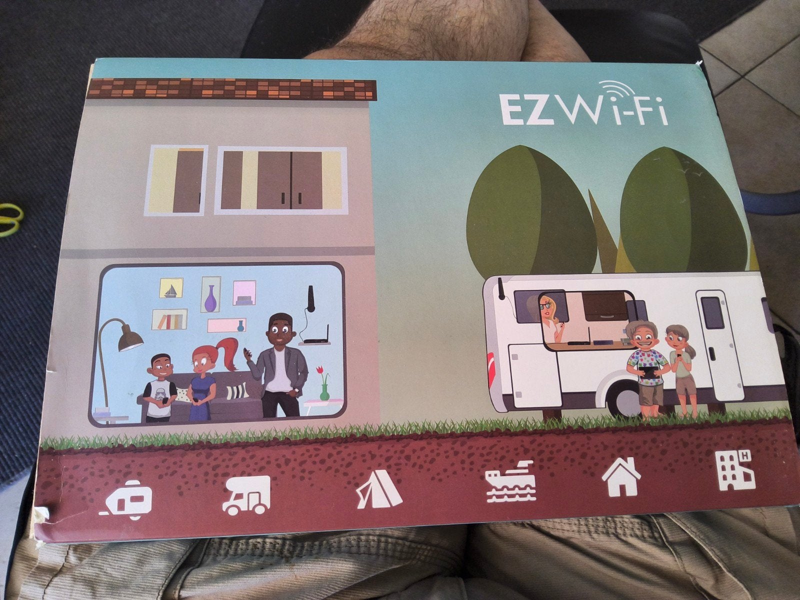 EZ-Wi-Fi Hotspot Extender EZ511 - V5, Ophalen of Verzenden, Zo goed als nieuw, Router, EZWi-Fi
