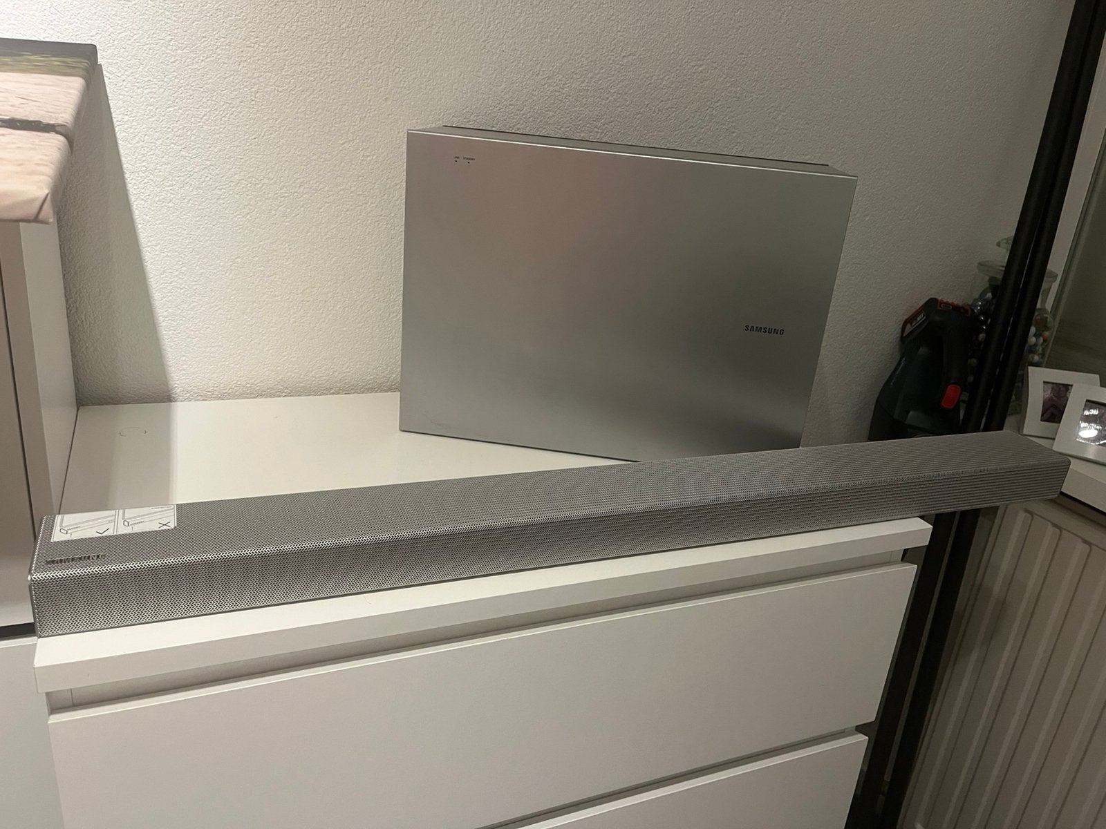 Soundbar&subwoofer Samsung, Ophalen of Verzenden, Bluetooth, Zo goed als nieuw