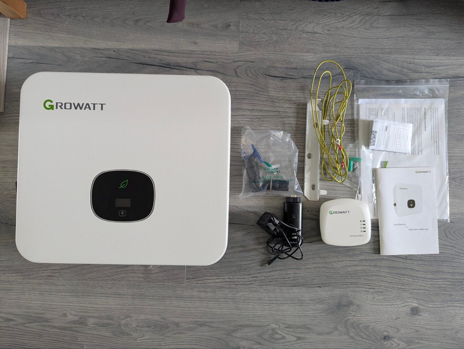 Growatt MOD 5000TL3-X omvormer met accessoires, Ophalen, Zo goed als nieuw, Overige typen