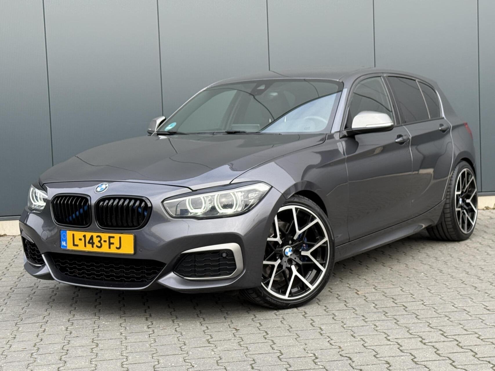 BMW 1-serie M140i xDrive High Executive Oh Historie - Leder, Auto's, Gebruikt, Euro 6, Automatische klimaatregeling, 340 pk
