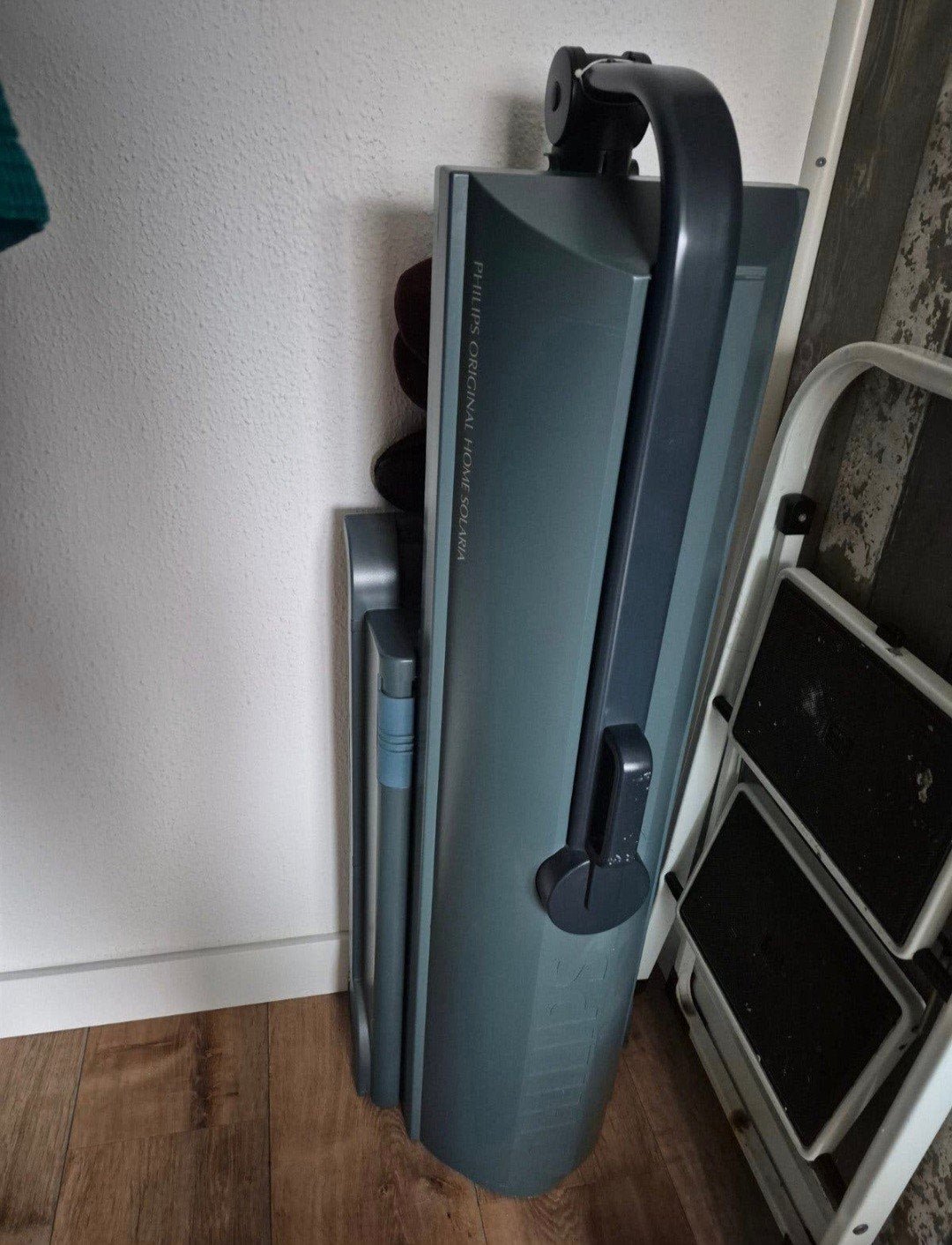Philips HB812 Zonnehemel - Compact en Functioneel, Ophalen, Gebruikt, Zonnebank enkelzijdig, Minder dan 10 lampen
