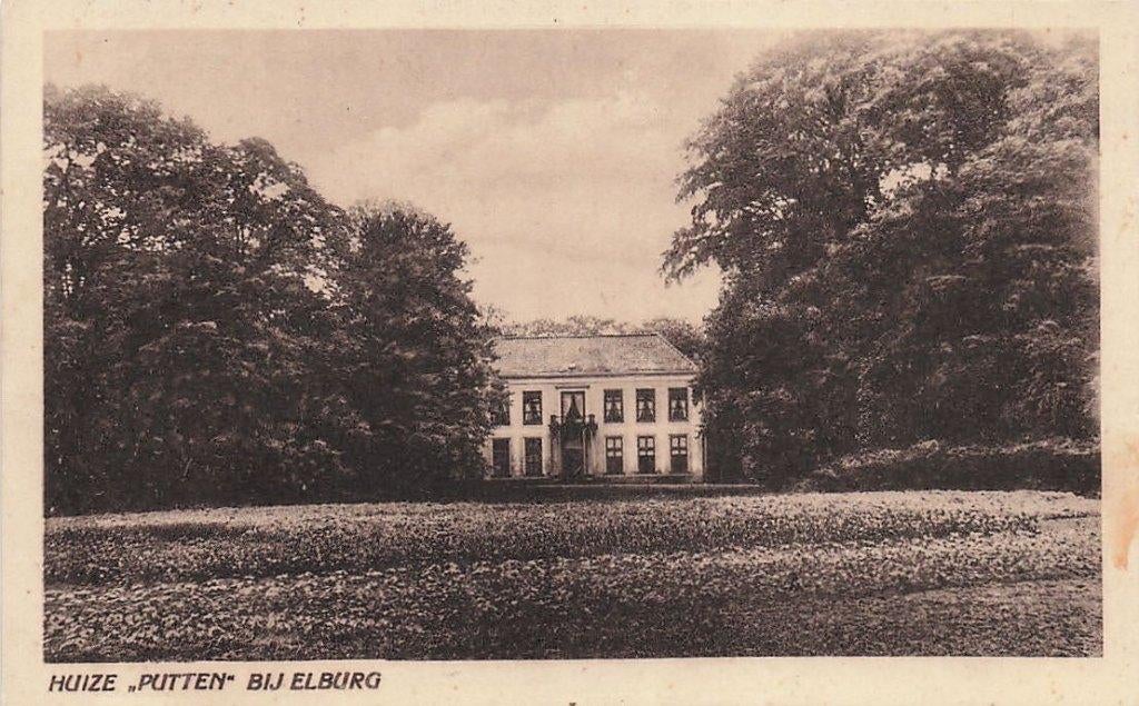 AM108 Huize Putten bij Elburg 1939, Verzamelen, Verzenden, 1920 tot 1940, Gelopen, Gelderland
