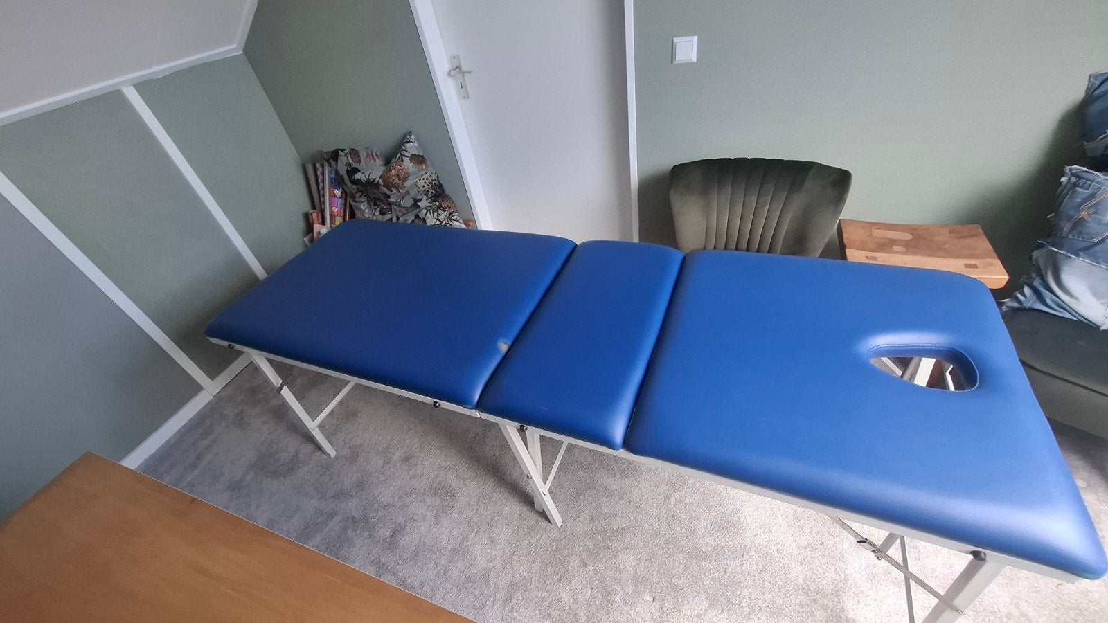 behandeltafel/ massagetafel inklapbaar, Sport en Fitness, Ophalen, Gebruikt, Massagetafel