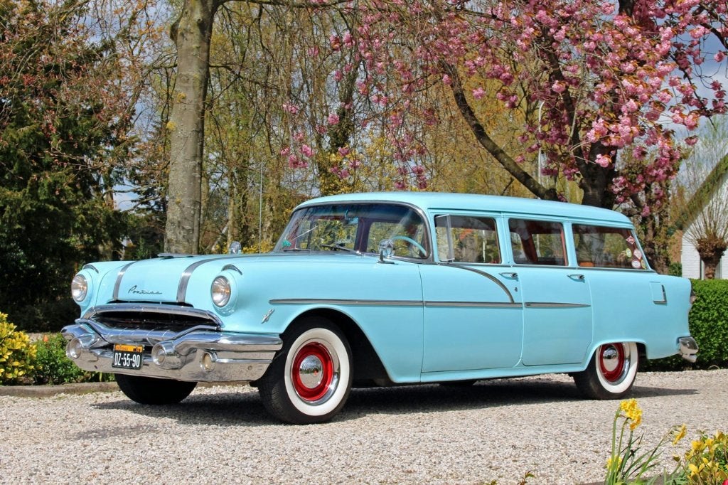 1956 Pontiac Station Wagon V8, aut, LPG, foto 3