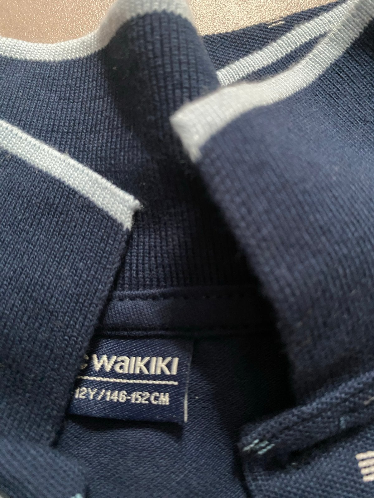 LC Waikiki Polo Shirt Zomer - Maat 12Y/146-152 CM, Ophalen of Verzenden, Zo goed als nieuw, Overige maten, Blauw