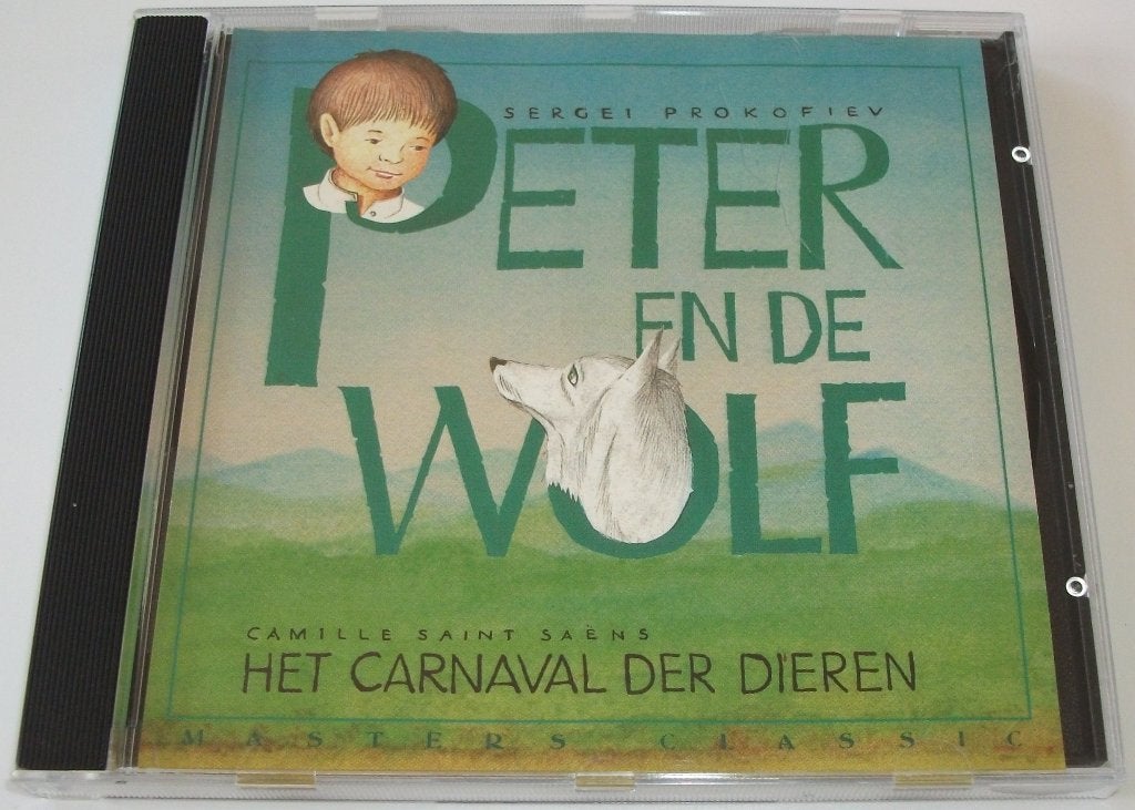 CD *** SERGEI PROKOFIEV *** Peter en de Wolf, Overige typen, Ophalen of Verzenden, Zo goed als nieuw, Classicisme