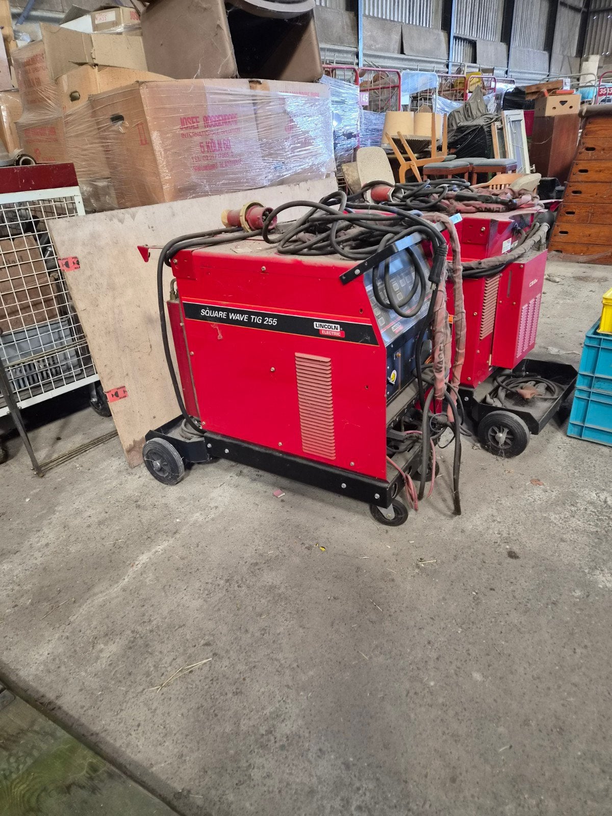 mig / tig laskarren 2 x, Ophalen, Gebruikt, 150 tot 250 ampère, Nvt