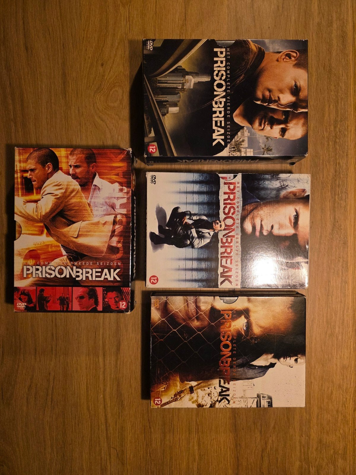 Prison Break Seizoen 1-4 DVD Boxset, Gebruikt, Boxset, Ophalen of Verzenden, Actie en Avontuur