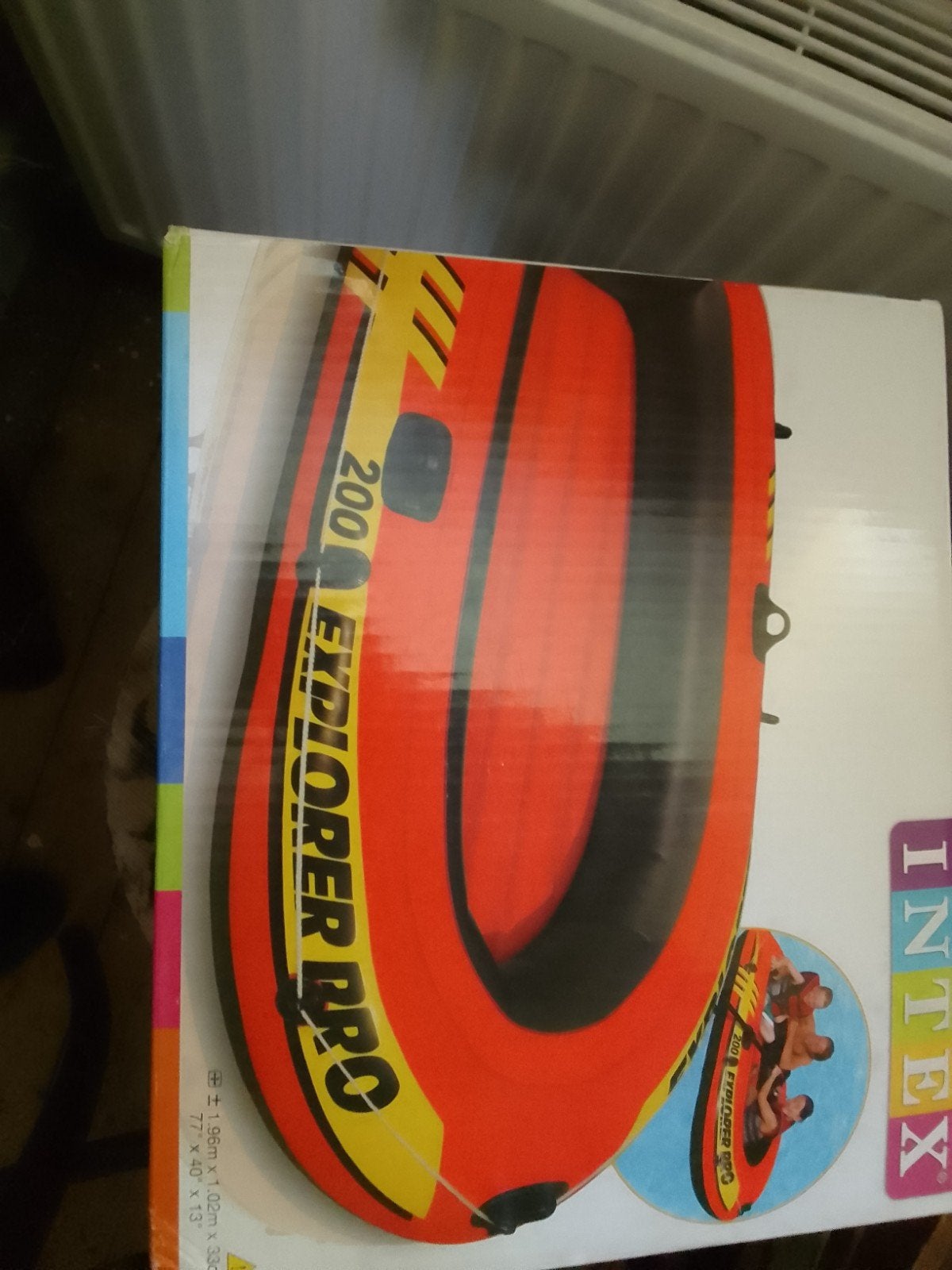 Nieuw Intex Explorer Pro 200 opblaasbaar bootje, Ophalen of Verzenden, Nieuw